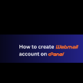 How to Create a Webmail Account in cPanel