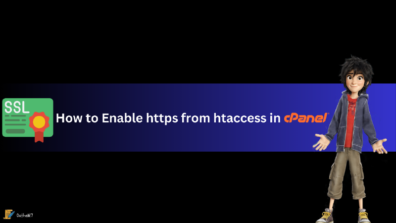 Featured image of post How to Enable HTTPS from .htaccess