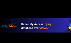 Featured image of post How to Remotely Access MySQL Database Over cPanel